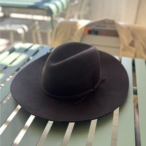 Phenix Wool Fedora Rich Brown /OS
